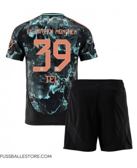 Günstige Bayern Munich Mathys Tel #39 Auswärts Trikotsatzt Kinder 2024-25 Kurzarm (+ Kurze Hosen)